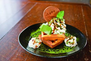 リエール抹茶ワッフル