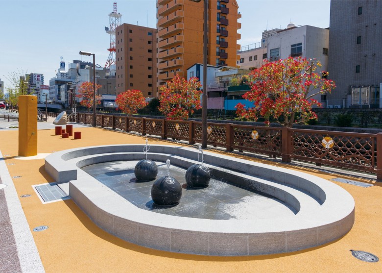 京橋親水公園_親水施設