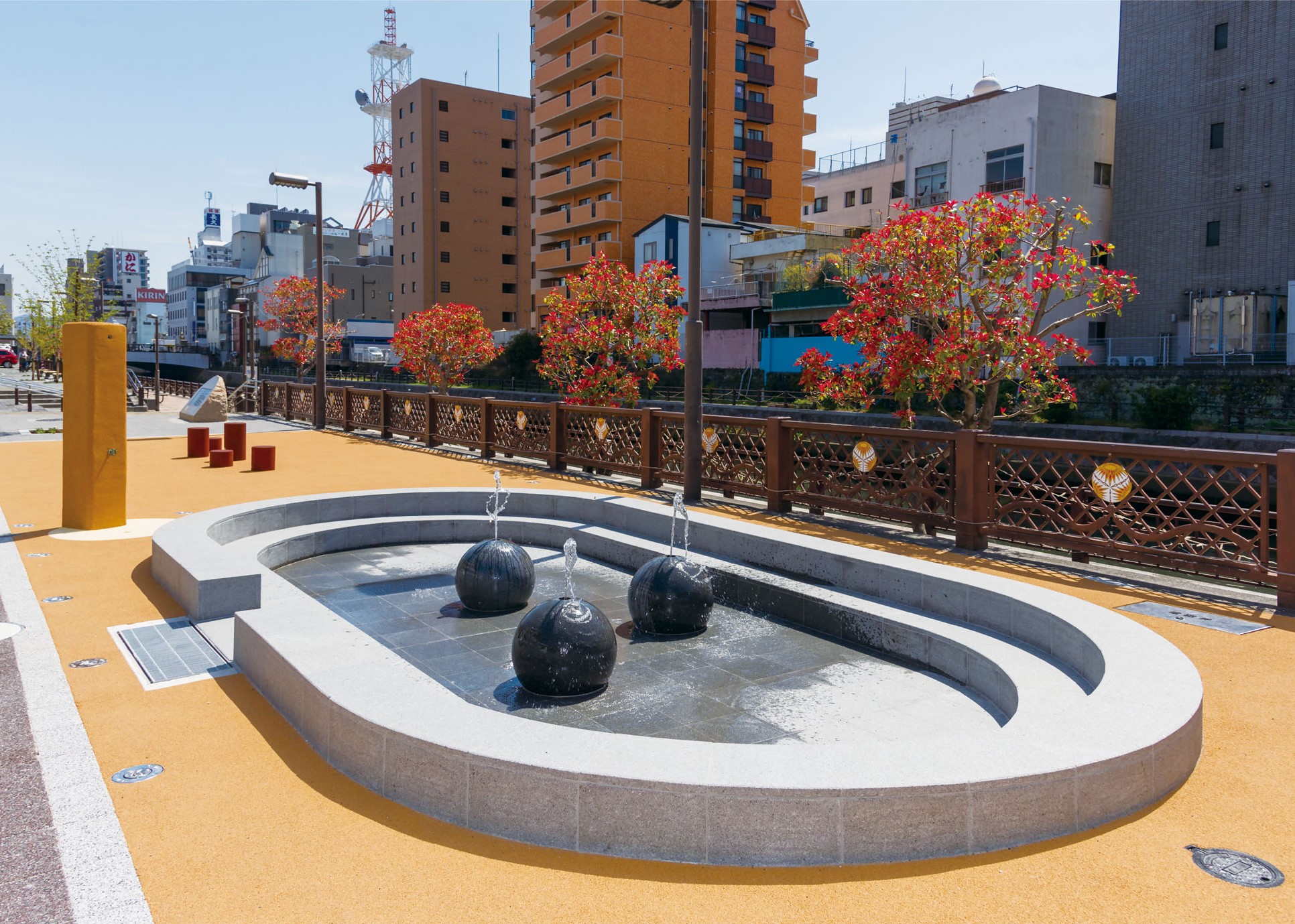 京橋親水公園_親水施設
