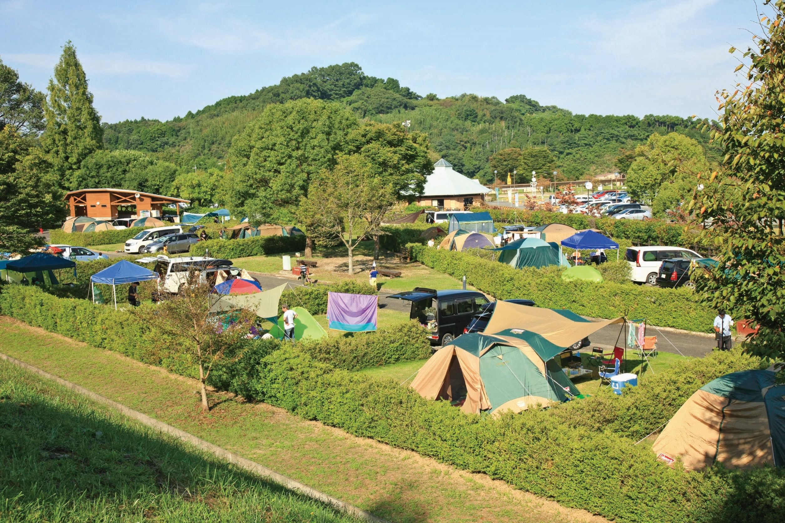 紀美野町のかみふれあい公園オートキャンプ場